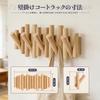 Wooden Wall 5 Wall Hat Entryway Coat Wall Suitable for Living and Ideal for Interior Storage [RMNKTHC] Hooks, Hooks, Hanger, Hook, Hook, Hook,