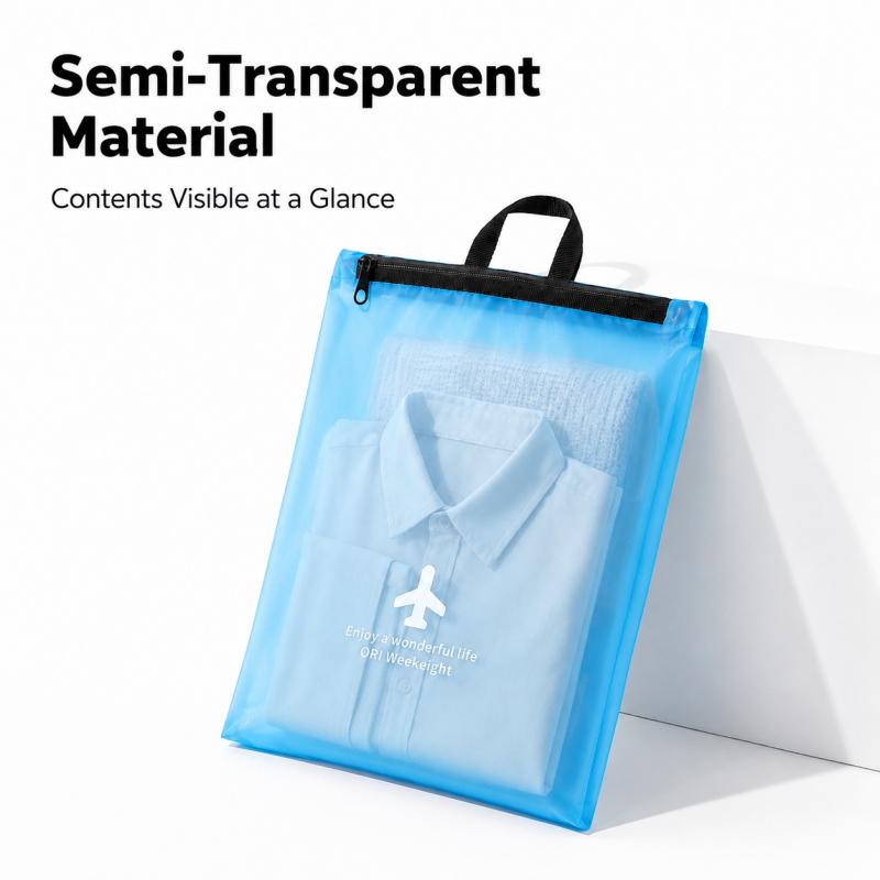 3PCS Waterproof Nylon Travel Storage Bag With Zipper Handle For Wet Swimsuit Clothes Toiletries Laundry Bedroom Closet Organization Use