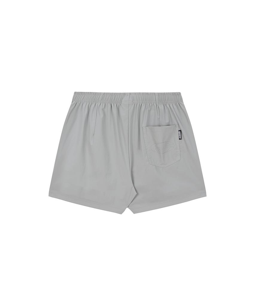 Hyeonpiteu Side Point Shorts-[Gray]