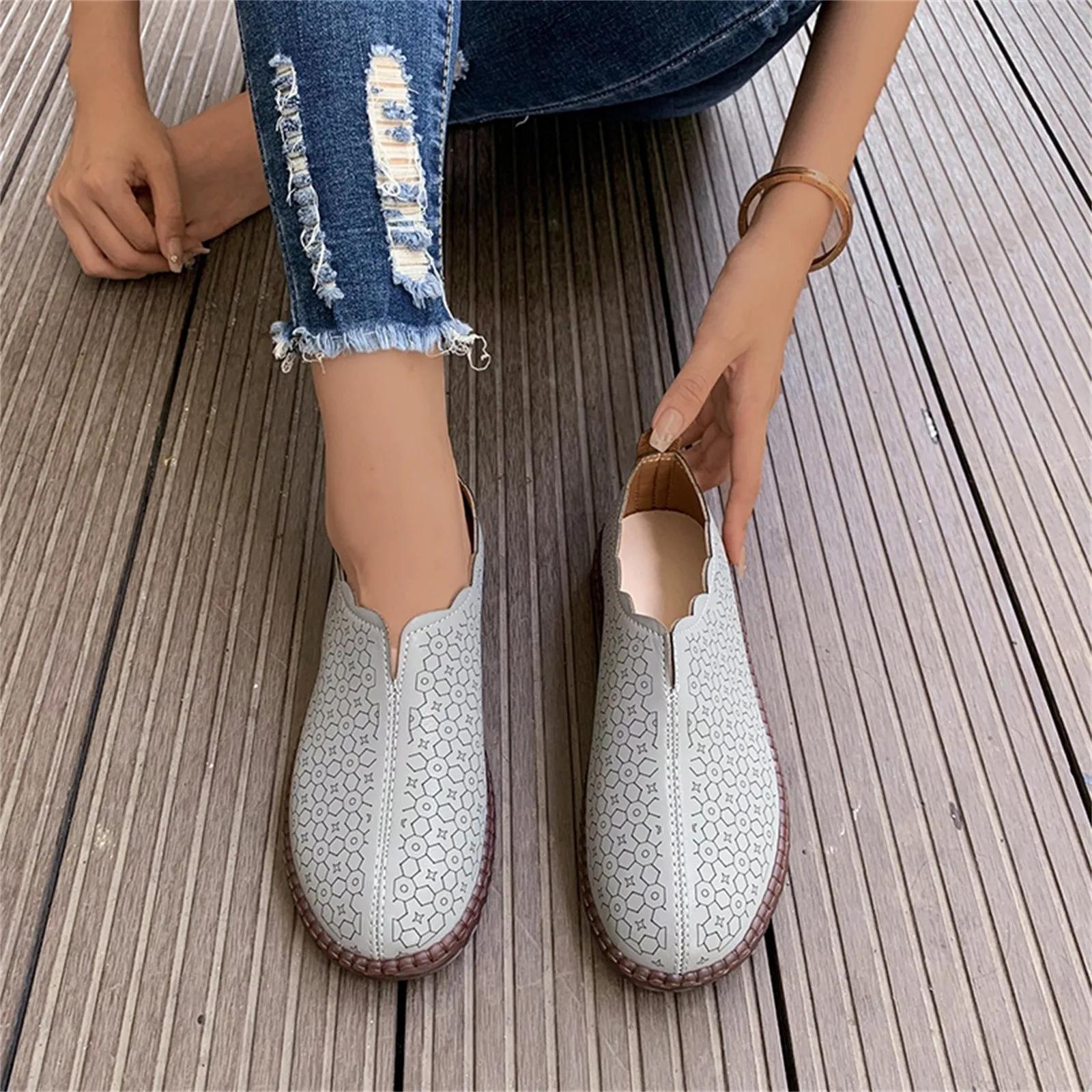 2024 Плоские сандалии Классные тапочки Женские мягкие подошвы Нескользящие износостойкие — фото 5