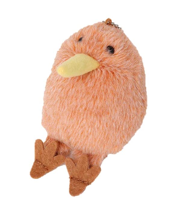 

Naito Design Institute Round Kiwi Plush Charm (Light Brown)