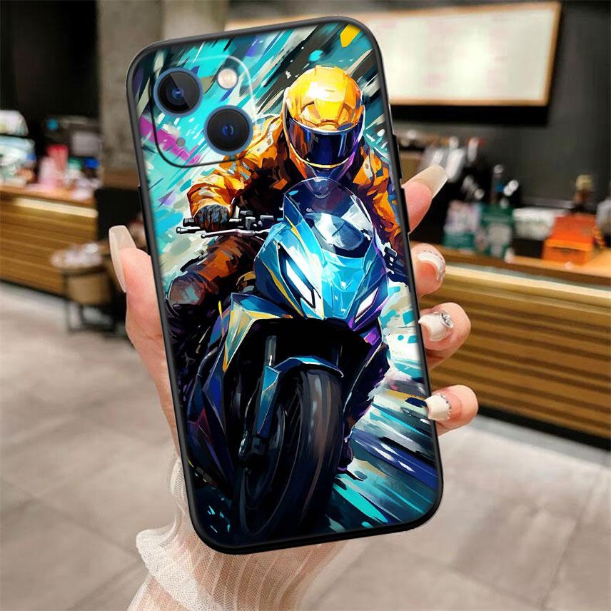 Motorcycle Racing New High-End Shell Phone Case for Xiaomi Poco C40 C50 C51 C55 C65 C71 C75 F2 F3 F5 F6 F7 M2 M3 Pro Ultra