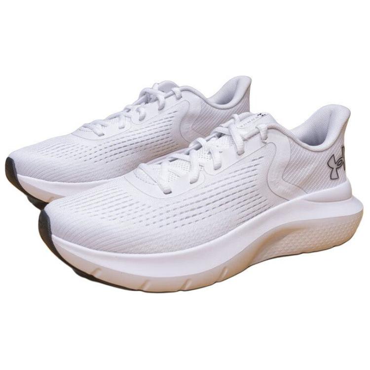 Under Armour Men's Charged Rogue 5 Running Shoes White Black 3028256-100