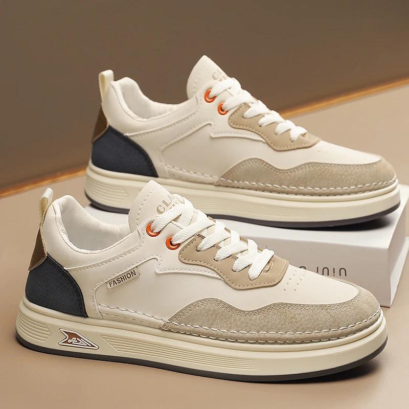 Bílé tenisky Ležérní sportovní obuv Tenis Pánská obuv Nový designér Pánská obuv Sportovní Běžecká Pánské tenisky Muž Repliky Přesné