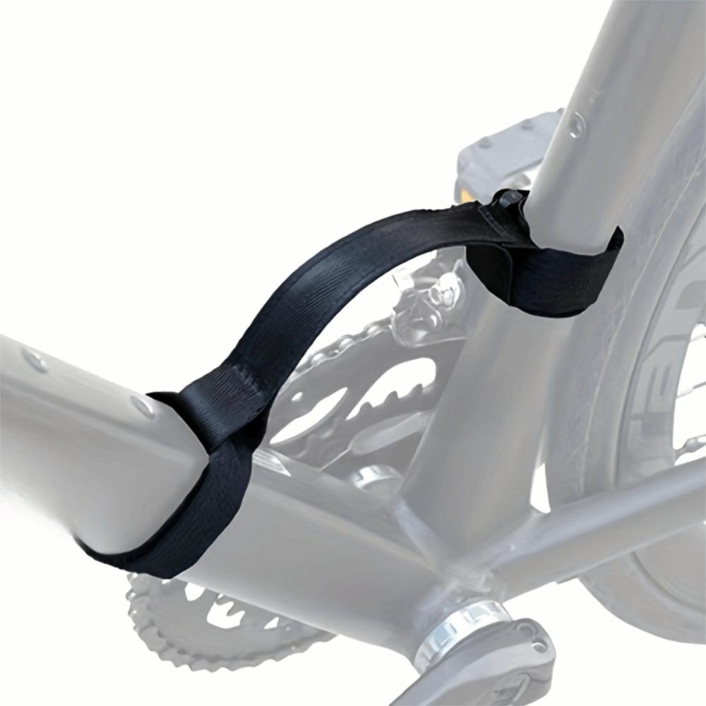 

Black Color Bicycle Carrying Strap Effort-Saving Design Portable Straps Mountain Bike чёрный