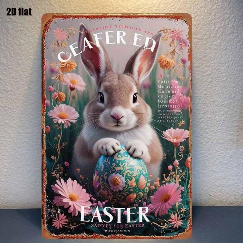 Metal Painting Russian Easter Theme Religious Home Wall Art Decor Religious Easter Gift