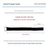 Nylon Hook & Loop Adjustable Cargo Strapping with Plastic Buckle