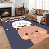 Custom personalization Bubu and Dudu Area Rug - Perfect For Kitchen, Bathroom,Laundry Room Decor Large Size Available,Gift All Seasons