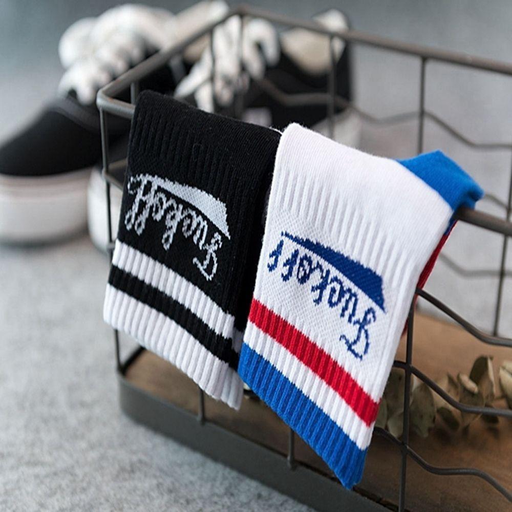 Fashion Casual Sport Hosiery Cotton Letter Skateboard Socks Skateboard Socken Chaussettes De Skate