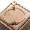 European & American Fashion Rhinestone Cat Adjustable Bracelet - Women's Stylish Jewelry