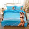 Neues 3D-Druck-Bikini-Schönheits-Bettwäscheset Einzelbett-Zwillingsbett-Doppelbett-Queen-Size-King-Size-Cal-King-Size-Bettwäscheset