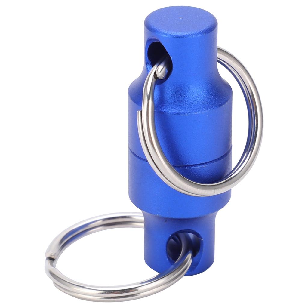 Fly Fishing Magnetic Net Release with Carabiner Clip Aluminium Landing Net Release Holder