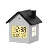 Time/Date/Week/Temperature Electronic Alarm Clock Soft Lighting Desktop Table Clock  Student Use