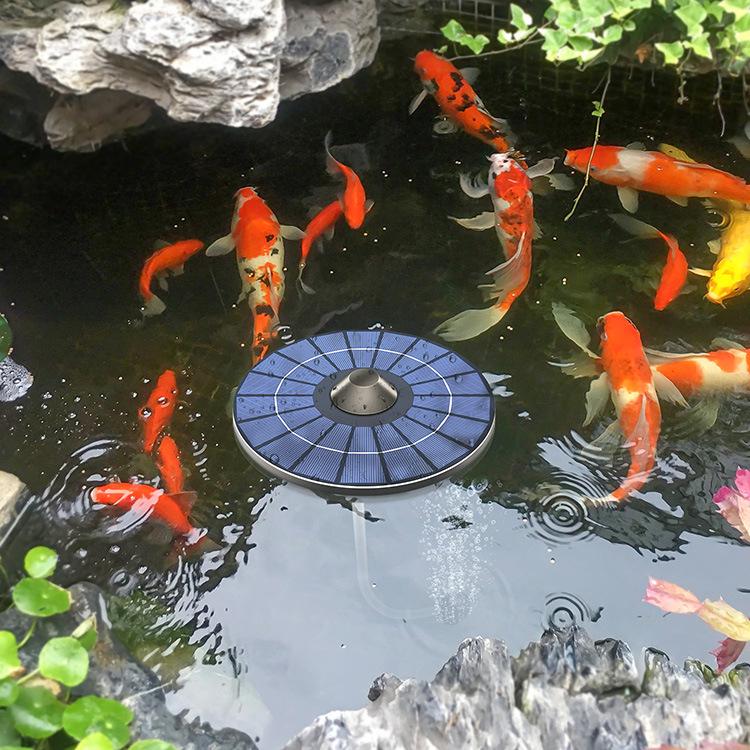 Floating Solar Oxygen Pump for Ponds and Aquariums