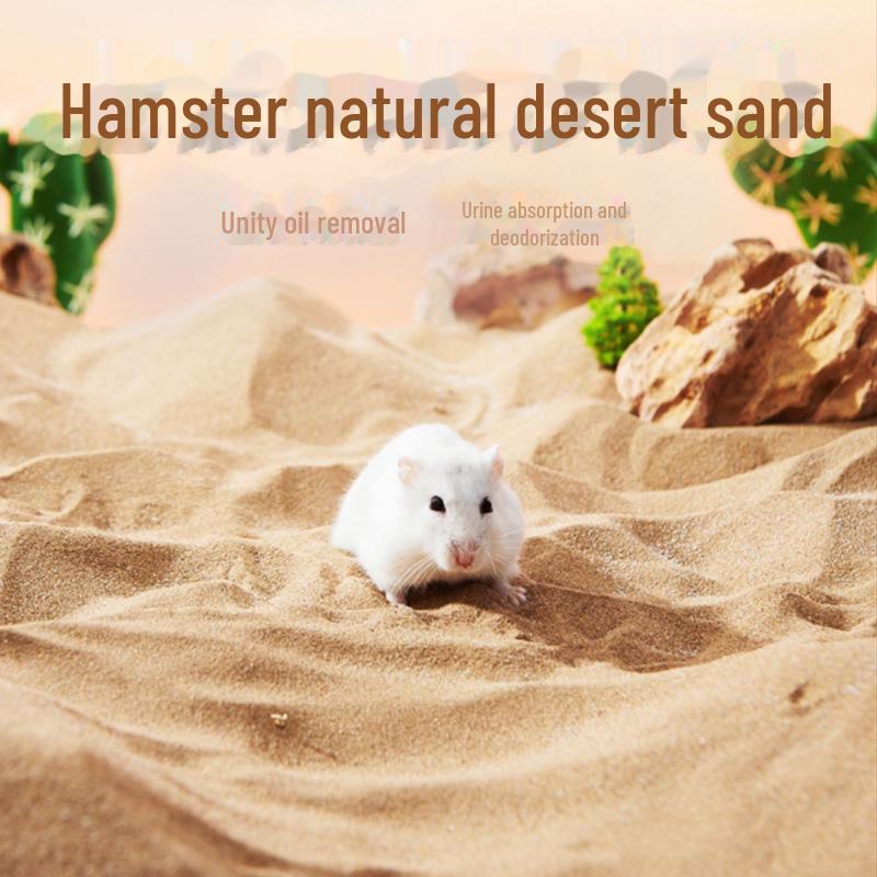 Golden Bear Chinchilla & Hamster Bath Sand: Pumice Sand for Odor Control & Absorption