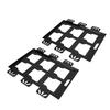 Toolbox Mounting Plate 100 Lbs Loading Capacity Storage Toolbox Metal Mounting Base Replacement for Packout Toolbox