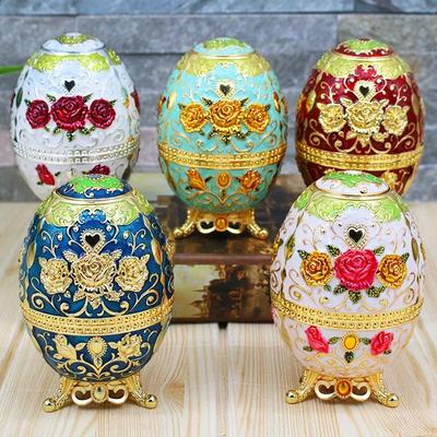 Fashion Metal Retro Toothpick Holder Toothpick Box European Automatic Toothpick Box Household Storage Decoration Ornaments