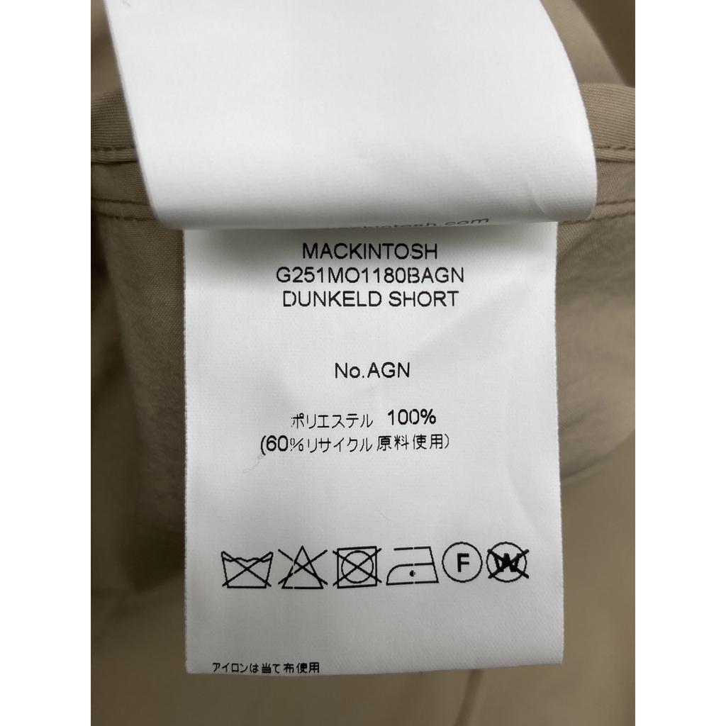 MACKINTOSH G251MO1180BAGN Beige DUNKELD SHORT Soutien Collar Coat coat 36 beigeUsed