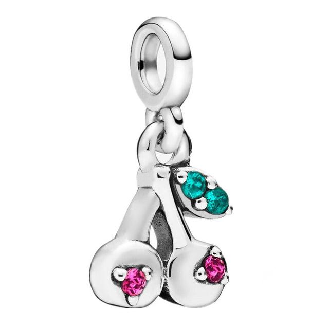 925 Silver Me Series Starfish Moon Pineapple Small Charms Pendant Beads Fit Original Fashion Me Armbånd Dame Smykker DIY