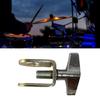 Quick Installation Bass Drum Bell Clamp Drummers Accessory for Stage Drummers Small Size Easy Transport Storaging
