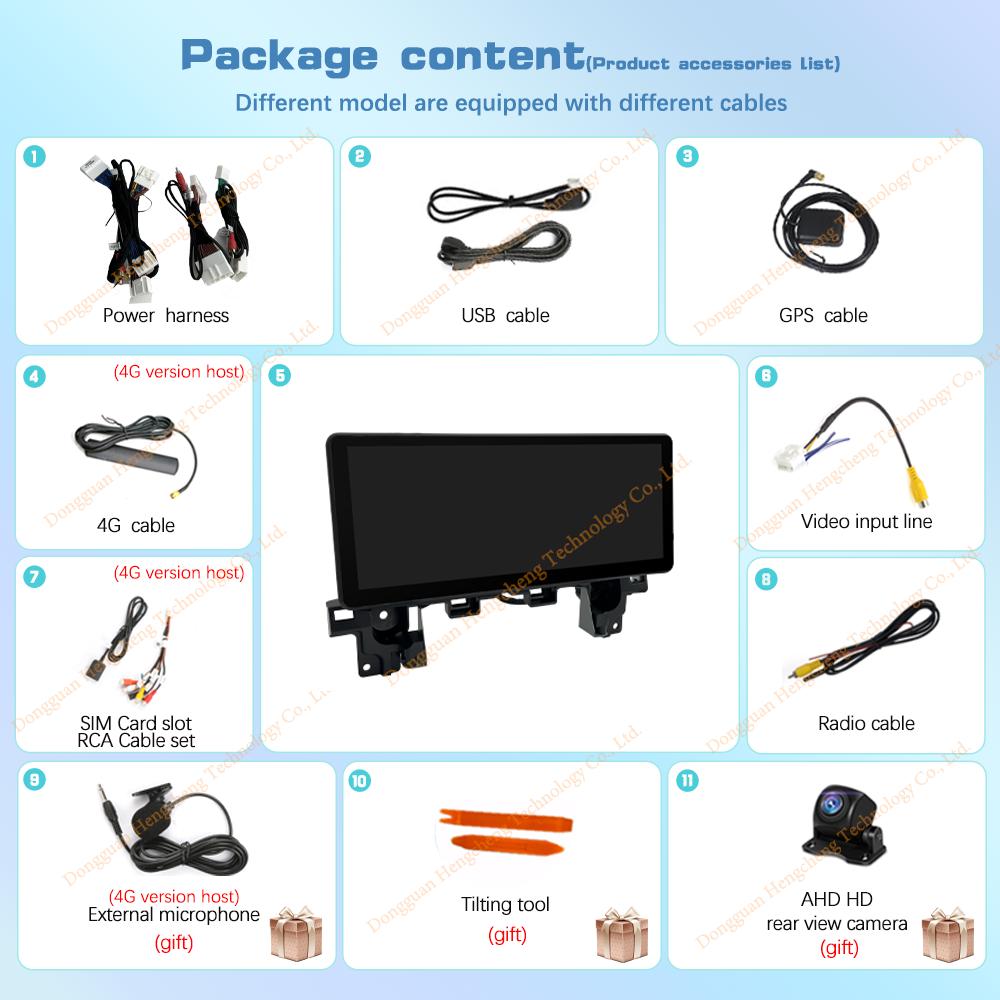 12.3" Car Multimedia Video Player For Mazda CX5 CX-5 2016-2025 GPS Navigation Radio Android12 8+128G 8core CarPlay 4G 360Camera