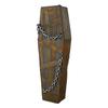 Festive Decoration - Halloween Decoration - Coffin - H 160 Cm Brown