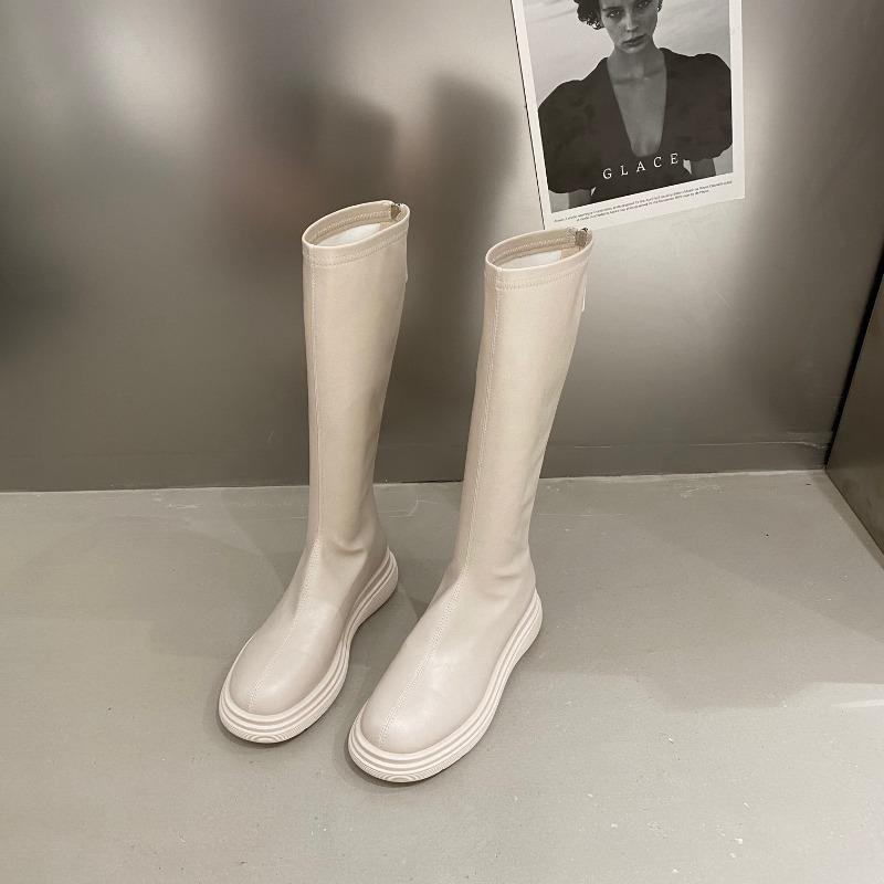 

Маленькие короткие ботинки женские ботинки Мартина зимние новые эластичные мягкие подошвы тонкие ботинки длинные ботинки 39