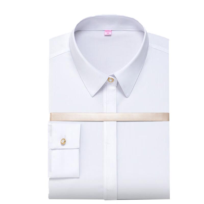 Унисекс устойчивая к пятнам, не требующая глажки, приталенная деловая рубашка 170/92A