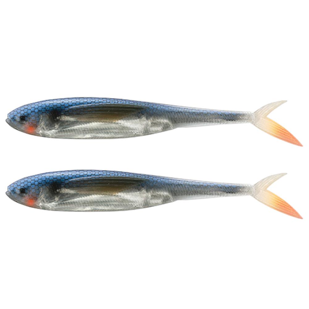 

2Pcs Fishing Lures Shad Bait Swimbait Soft Bait Artificial Bait for Pike Bass Trout Sea Fishing