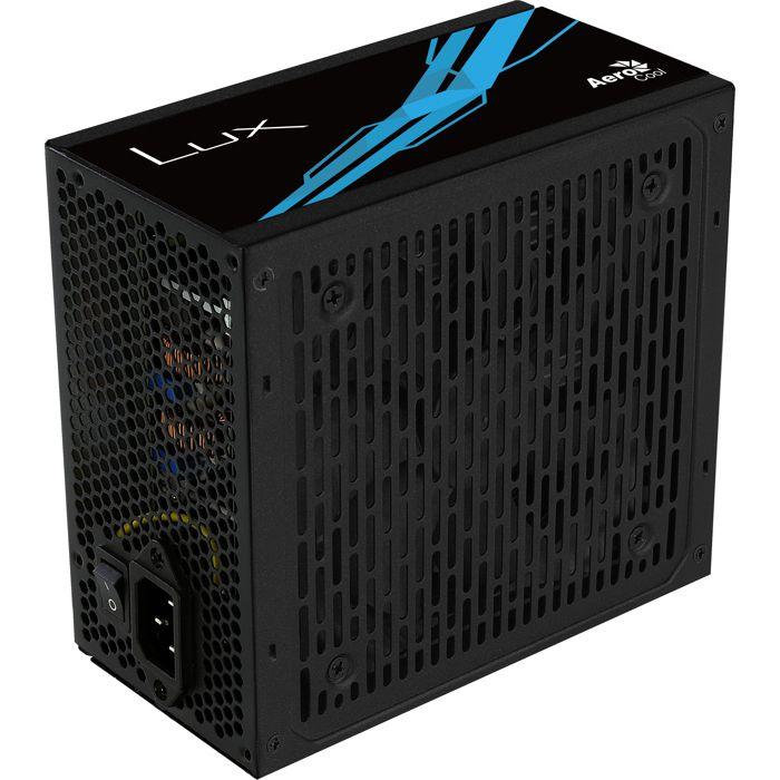 Alimentation pour PC - Aerocool - LUX850 - 850W - 80Plus Bronze - Ventilateur silencieux 12 cm