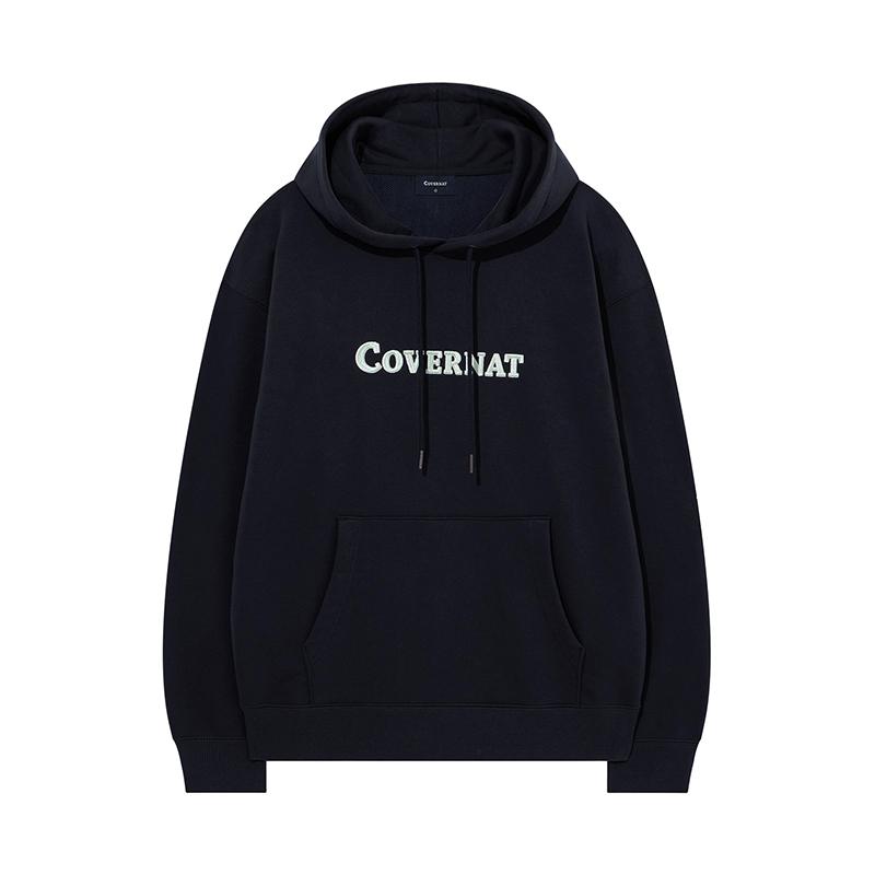 Center Authentic Hoodie Dark Navy