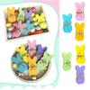 6pcs Tray Decoration Set Easter Decoration Dining Table Decoration Wooden Crafts Decoration