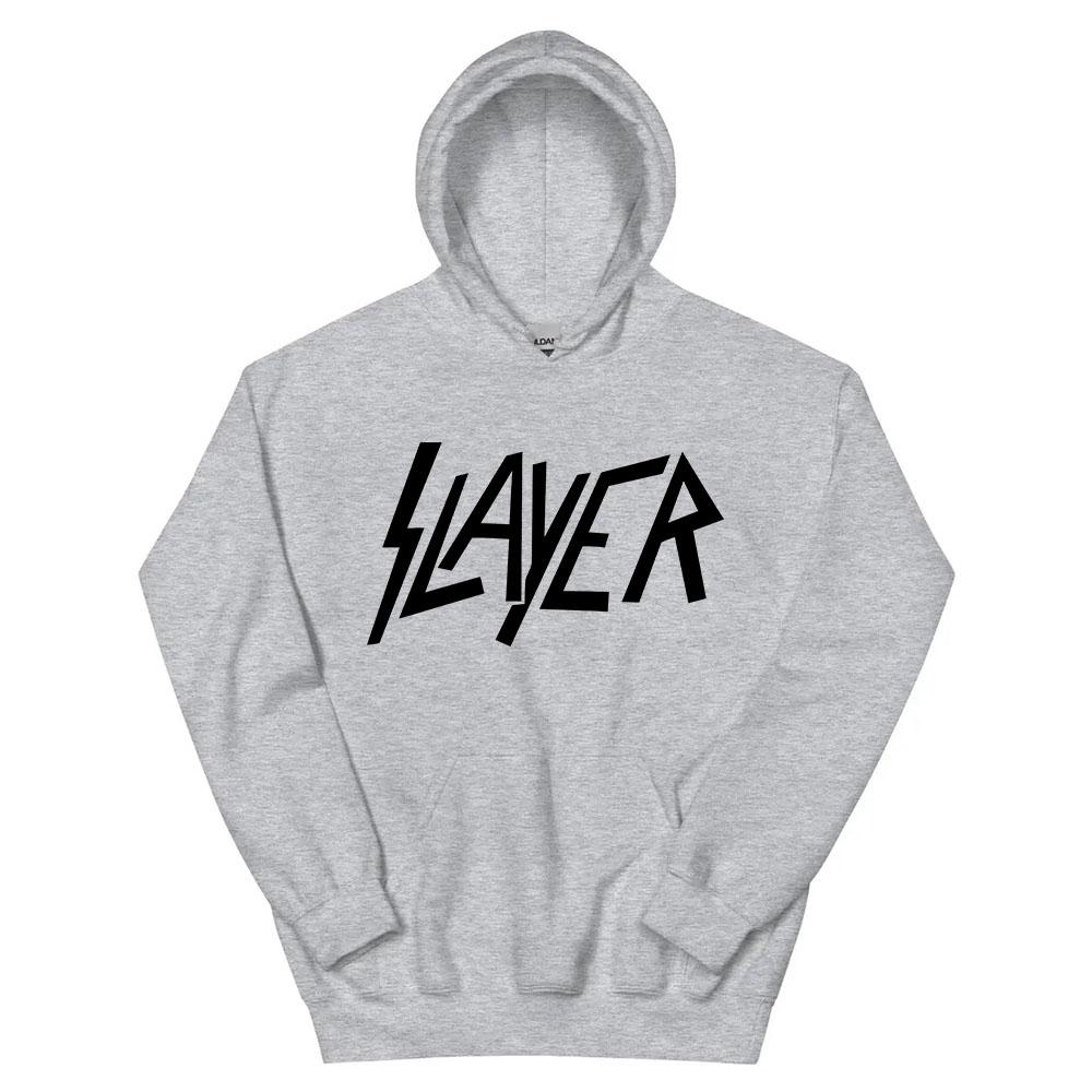 Slayer Heavy Mental Band Hoodies Winter Fleece Hooded Sweatshirts Long Sleeve Casual Men/Women Pullovers Hip Hop