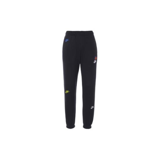 Nike Джоггеры средней посадки с вышивкой DD4677-010 EU M чёрный