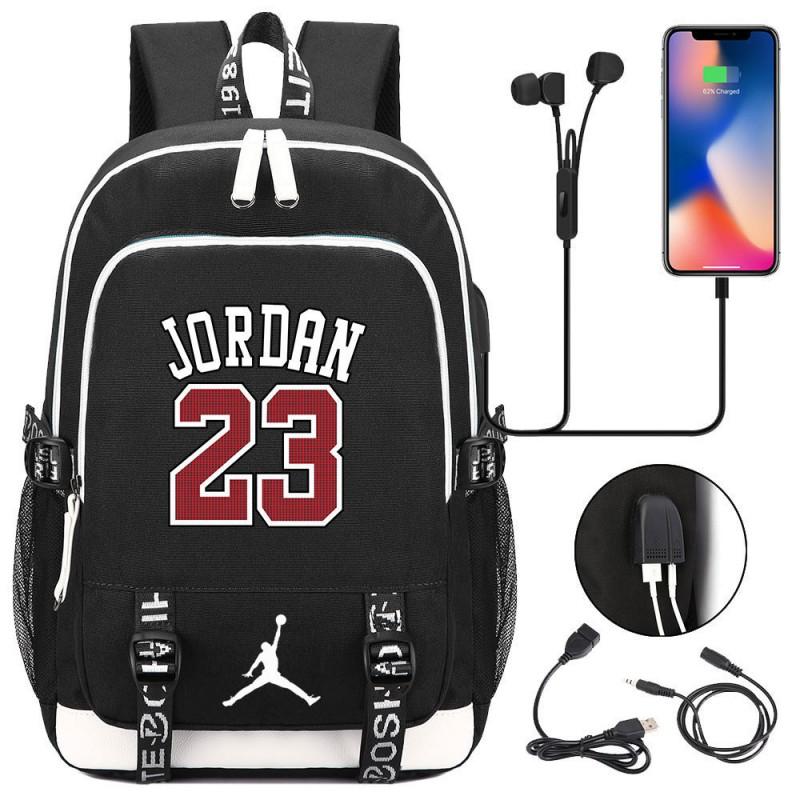 Street Style Youth Backpack With Cartoon