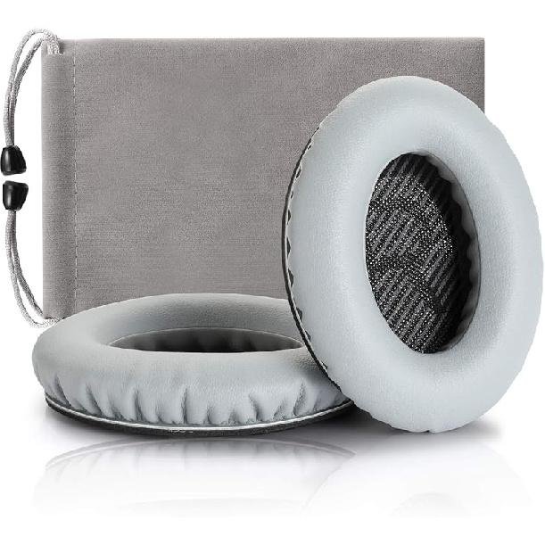 Headphones Replacement Ear Pads Cover,for Bose Quietcomfort QC15 QC25 QC35 35 ii Headsets (Black)