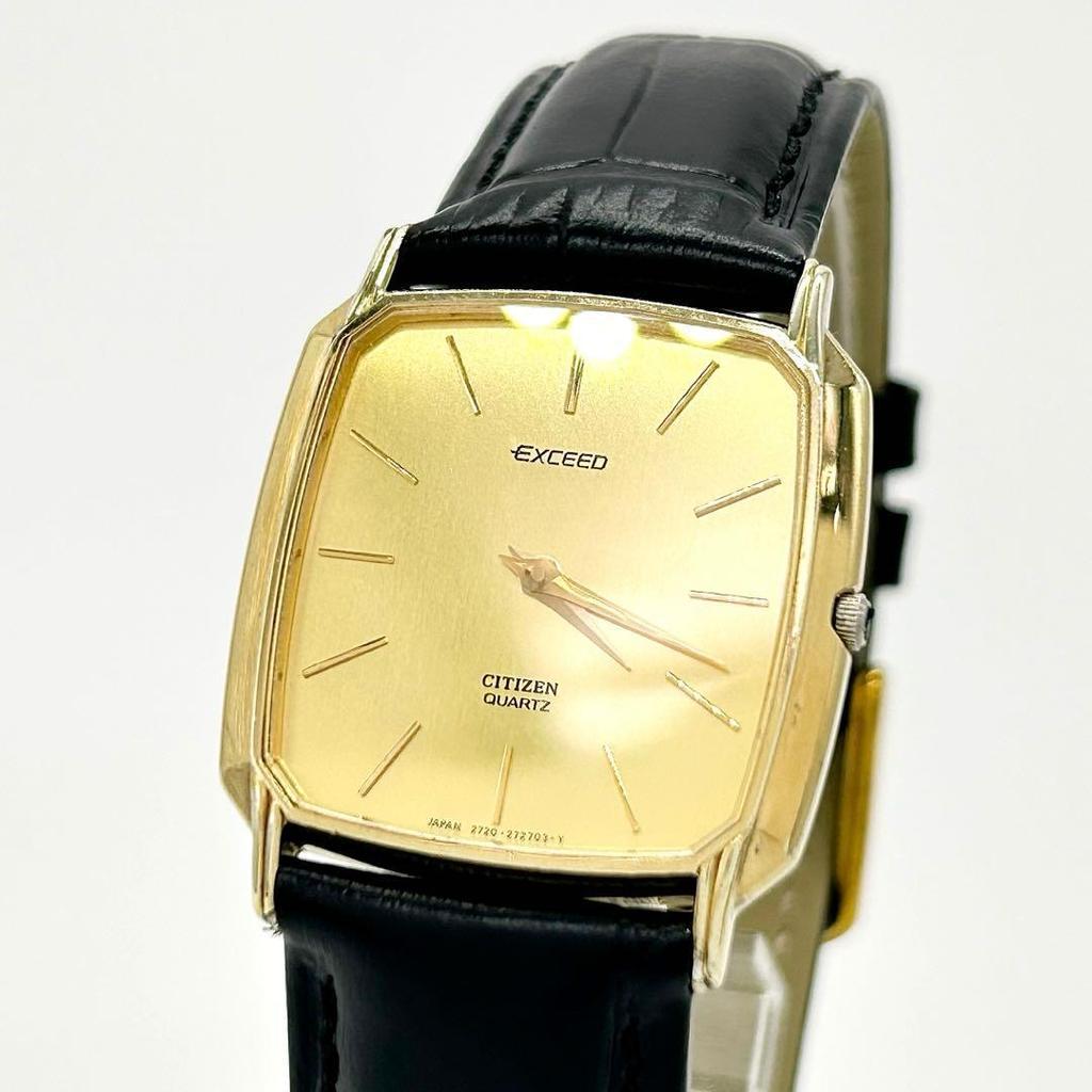 Used CITIZEN EXCEED SVYP30 SILVER material wristwatch