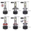 Super Bright LED 9005/HB3 9006/HB4 H13 H11 H7 H4 H1 Car Headlights High Low Beam 6500K White 180W 27000LM 800% Brighter Ama