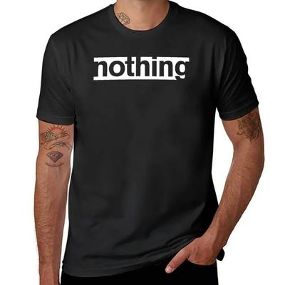 Nothing Records T-Shirt ästhetische Kleidung Sportfans schnelltrocknende T-Shirts für Herren