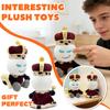 Plüschpuppe, Spielzeuggeschenk, Cartoon, Stoffpuppe für Kinder, Geschenkkissen für Kinder