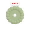 50pcs Solid Color Round Silicone Beads 12mm Flower Silicone Beads  For Bracelet Making