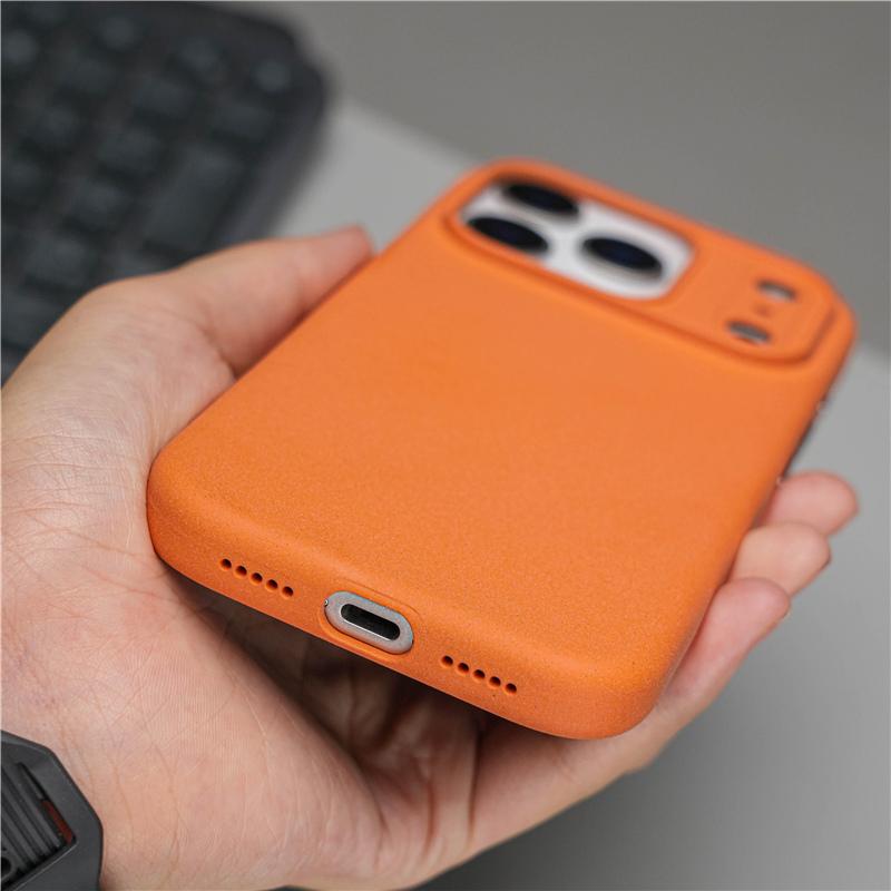 Frosted Solid Color for Magsafe Case For iPhone 17Pro 17 17Pro Max Touch Camera Button Magnetic Soft Silicone Back Cover