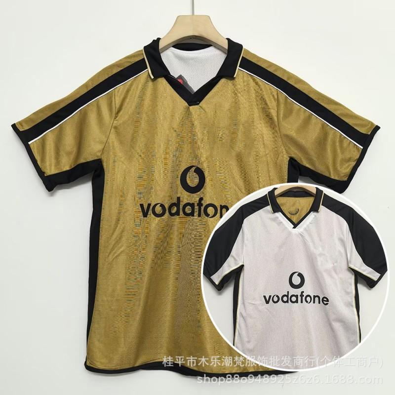 Vintage Retro Football Shirts Classic Club Short Sleeve Soccer Jerseys Men