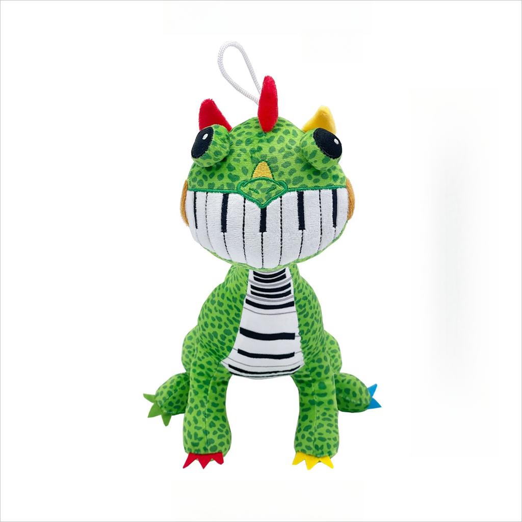 Nowa 30cm Pianosaurus Jingle Pluszowa Zabawka Cartoon Nightmare Critters Gra Huggy Wuggy Pluszowa Miękka Poduszka Lalka Zabawka dla Dzieci