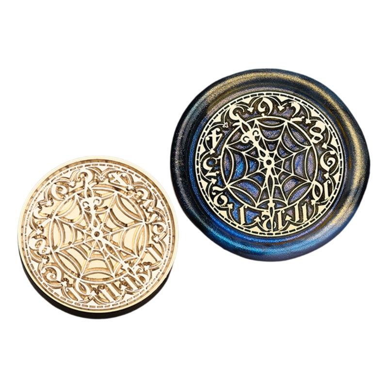 Astronomical Series Sealing Waxed Stamp Brass Head Clock Wax Seal Stamp for Envelope Wedding Invitation Decorations