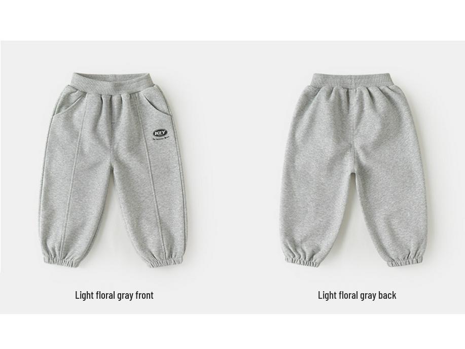 Toddler Boys' Comfortable Soft Sweatpants - Spring/Autumn Style, 1-3 Years