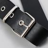 Punk Leather Harness Belt Underbust Corset Top With Strap Leather Suspender Belt Clubwear For Women To Wear Out