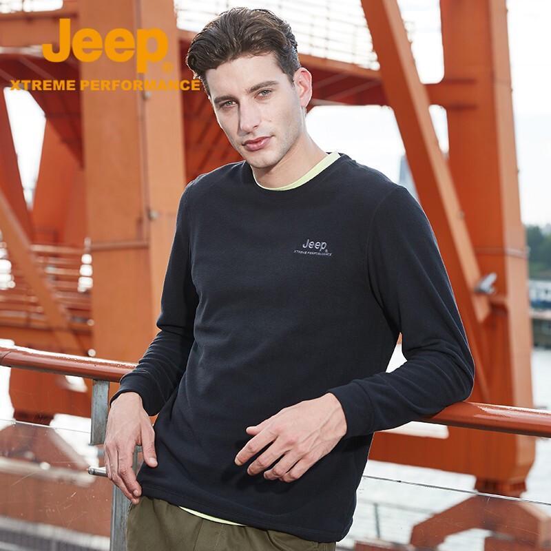 JEEP Men's Outdoor Fleece Pullover