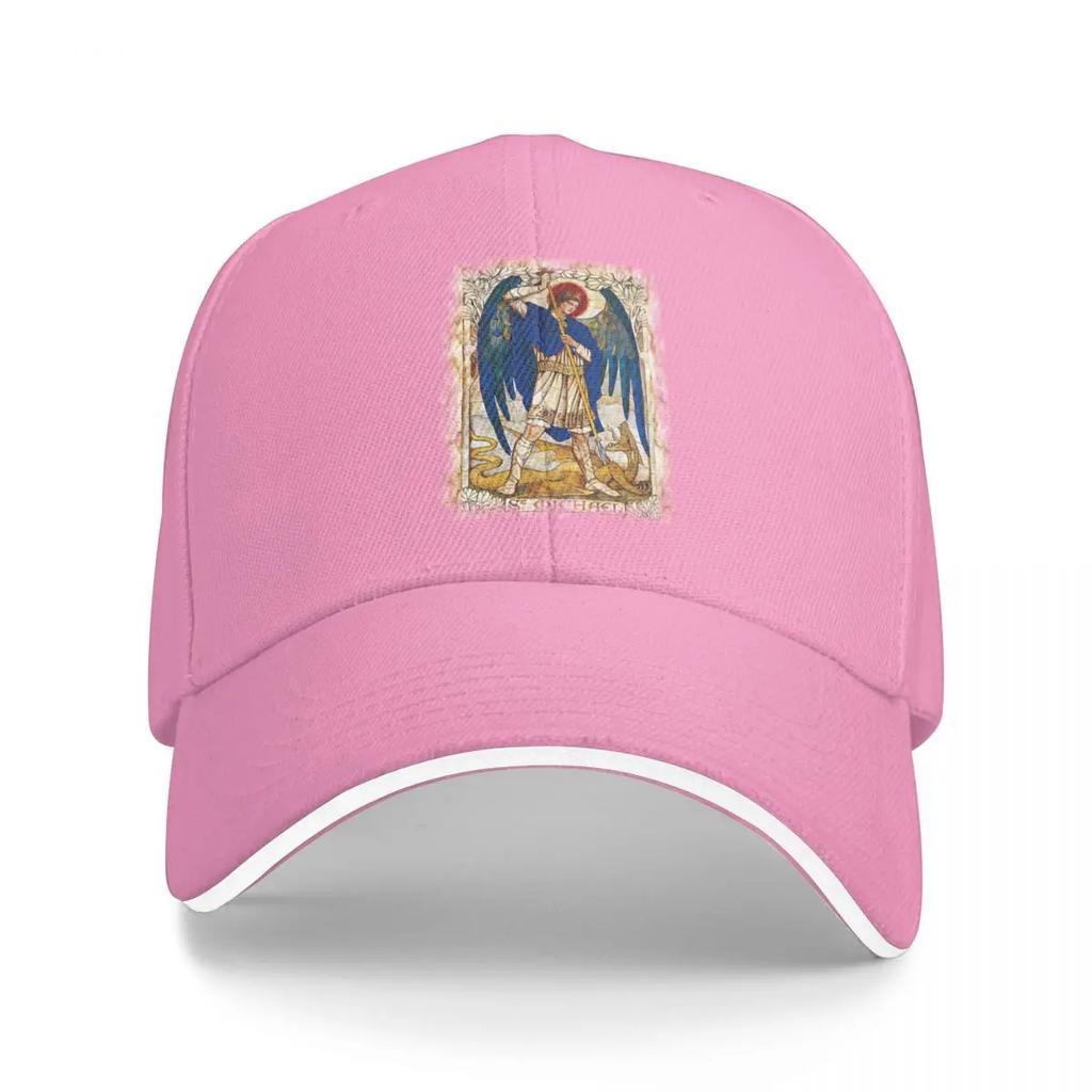 St MIchael the Archangel Angel Saint Baseball Cap Uv Protection Solar Hat Hat Luxury Brand Dropshipping New Hat Women Caps Unisexs