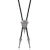 Retro Phoenix Punk Style Pendant Bolo Tie Necklace